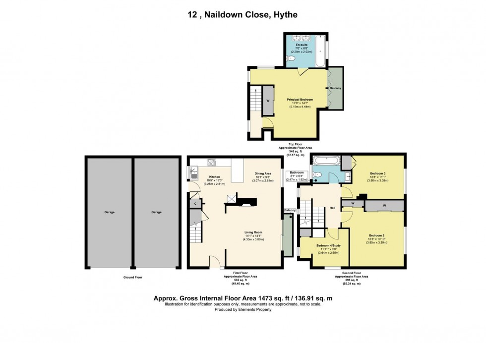 Floorplan for Hythe, Folkestone, CT21