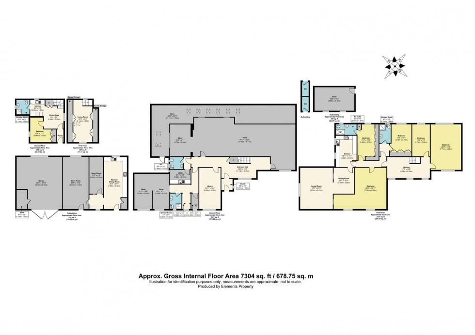 Floorplan for Beechin Wood Lane, Platt, Sevenoaks