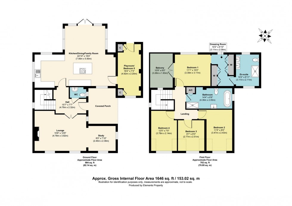 Floorplan for Central Lodge, Wrotham, Sevenoaks