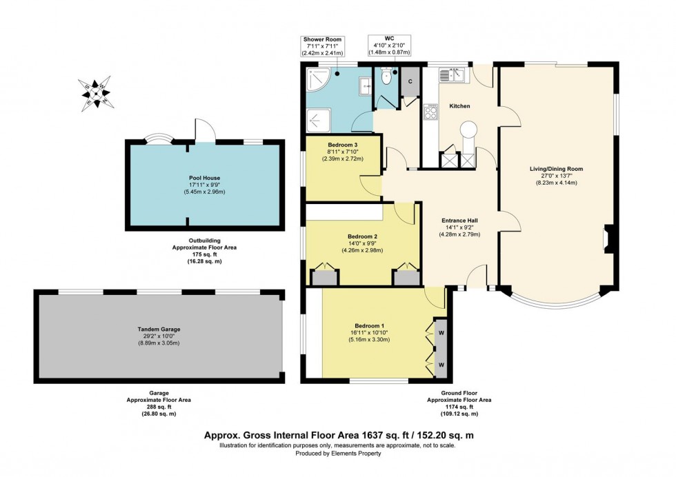 Floorplan for Wards Hill Road, Minster On Sea