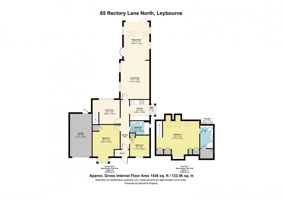 Floorplan for Rectory Lane North, Leybourne, West Malling